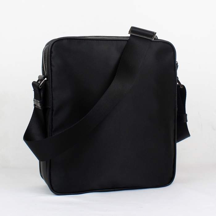 Prada Vela Fabric Messenger Bag BT0189 Black
