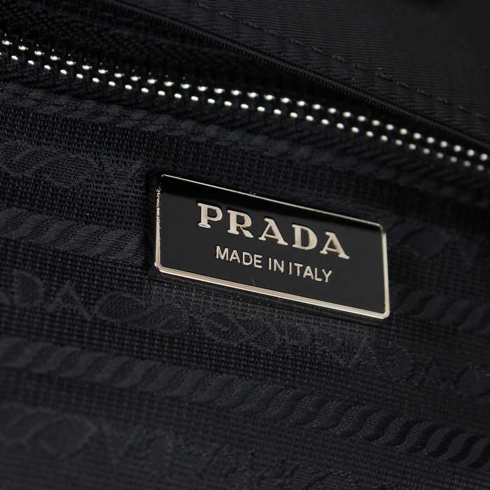 Prada Vela Fabric Messenger Bag BT0251 Black