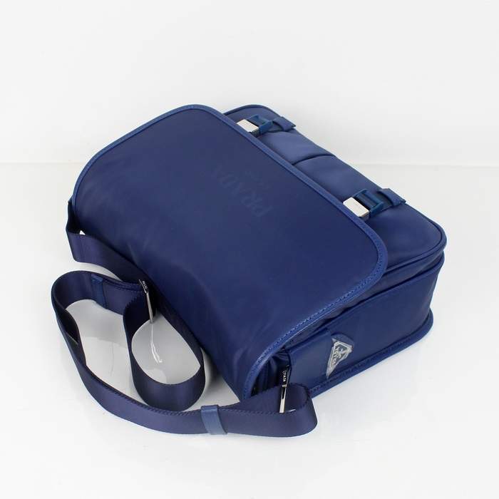 Prada Men's Sling Bag 0768 Blue