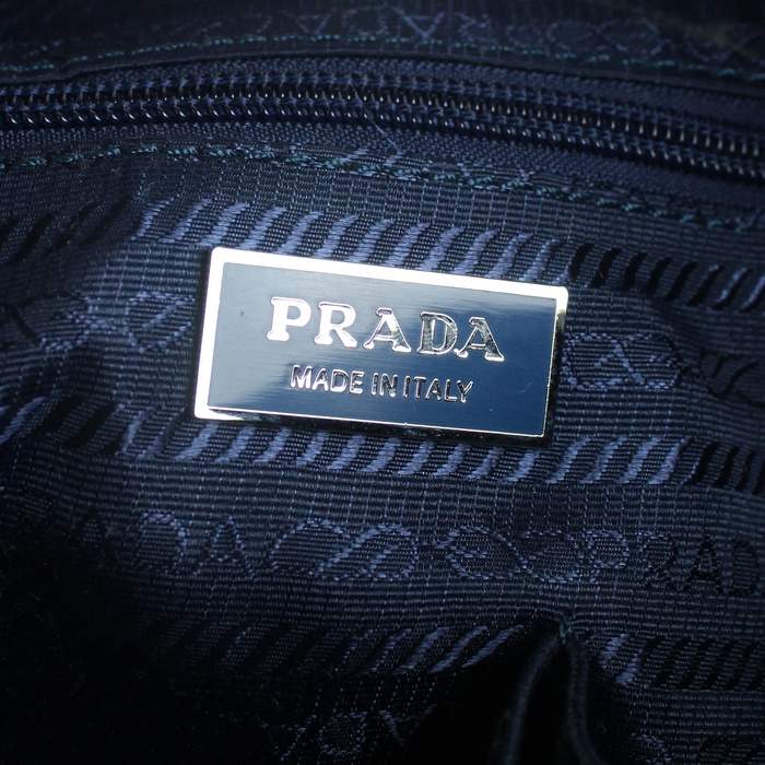 Prada Men's Sling Bag 0768 Blue - Click Image to Close