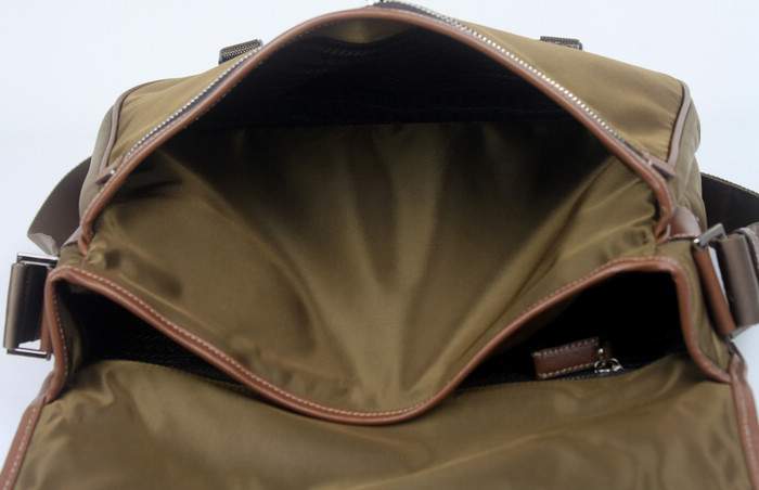 Prada Men's Sling Bag 0768 Khaki - Click Image to Close
