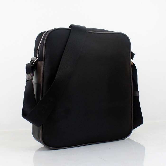 Prada Vela Fabric Hobo Bag BT0795 Black