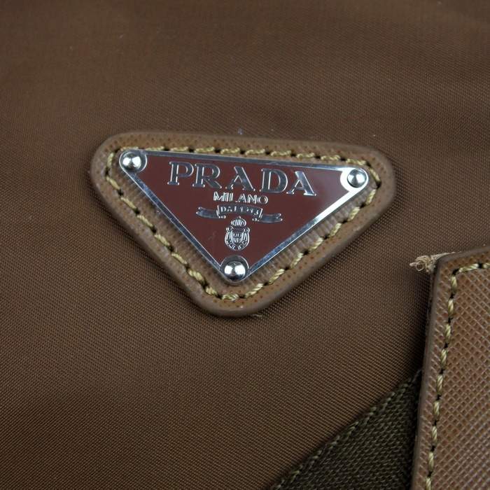 Prada Men's Sling Bag Coffee 0804