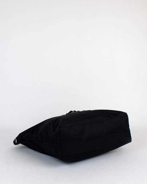 Prada Tote Bags Nylon 6038K Black - Click Image to Close