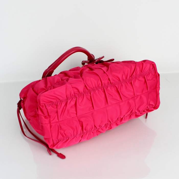 Prada Gaufre Nylon Tote Bag BN1788 Rosy