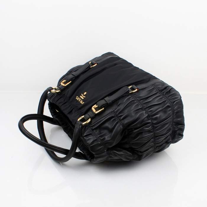 Prada Gauffre Tote Bag BN1793 Black