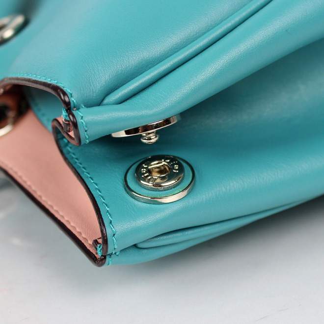 2012 New Arrival Christian Dior Original Leather Handbag - 0901 Blue