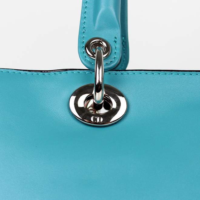 2012 New Arrival Christian Dior Original Leather Handbag - 0901 Blue