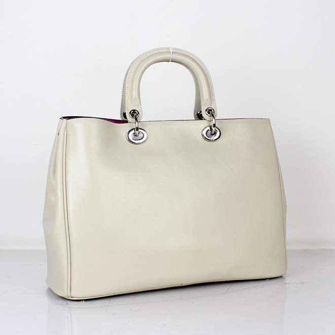 2012 New Arrival Christian Dior Original Leather Handbag - 0901 Grey - Click Image to Close