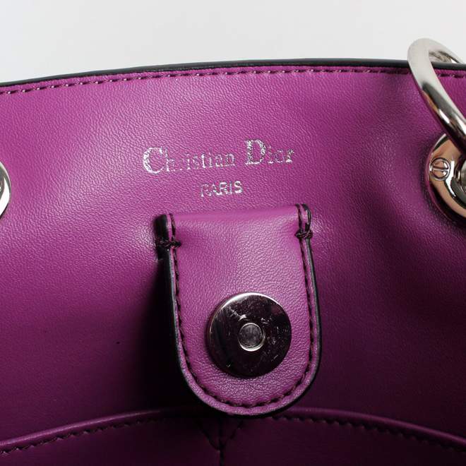 2012 New Arrival Christian Dior Original Leather Handbag - 0901 Grey