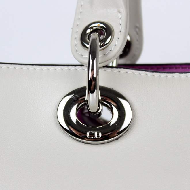 2012 New Arrival Christian Dior Original Leather Handbag - 0902 Grey - Click Image to Close