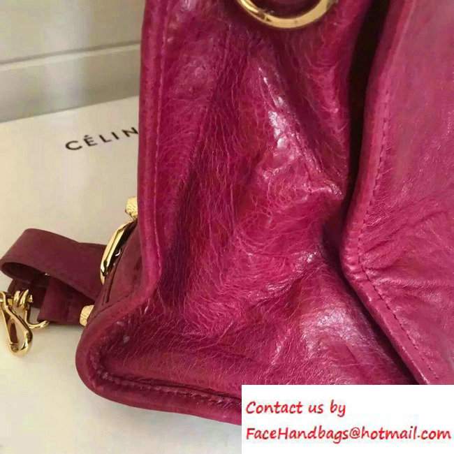 Balenciaga lambskin burgundy Giant 12 Gold City Bag - Click Image to Close