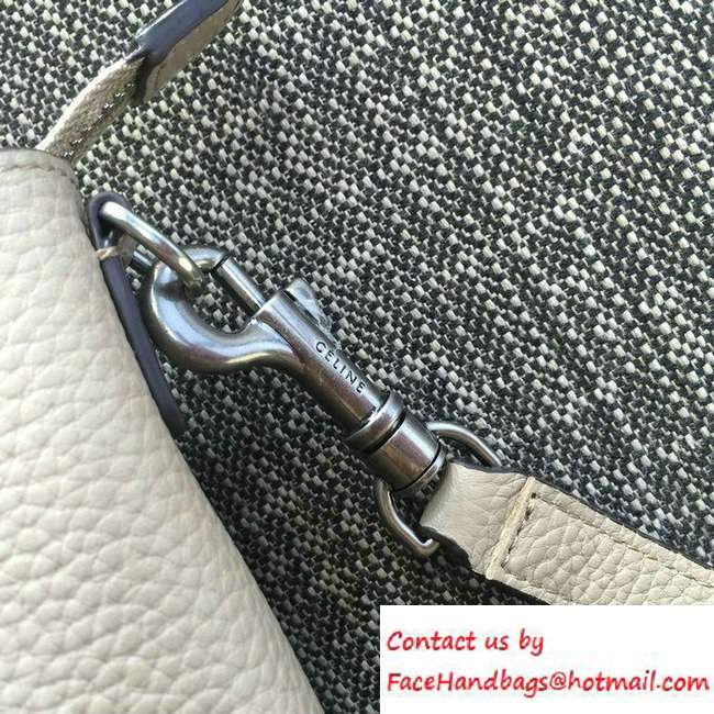 Celine Luggage Nano Tote Bag in Original Grained Leather Beige 2016