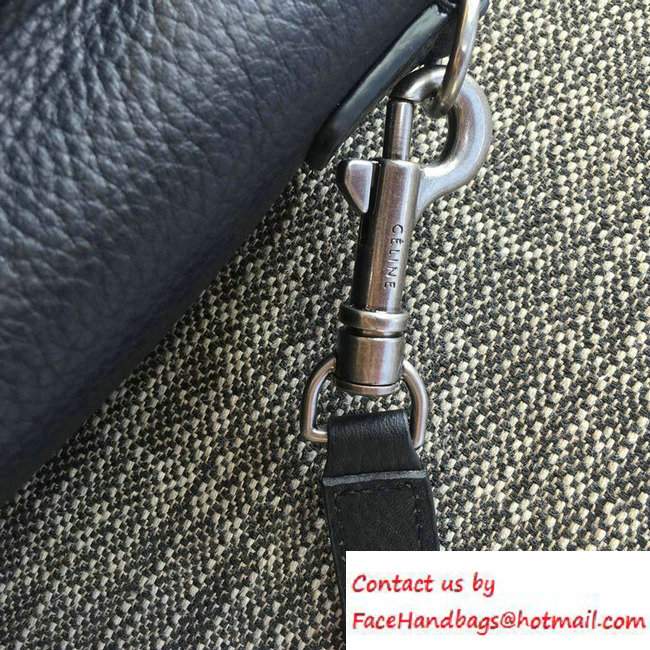 Celine Luggage Nano Tote Bag in Original Grained Leather Black 2016