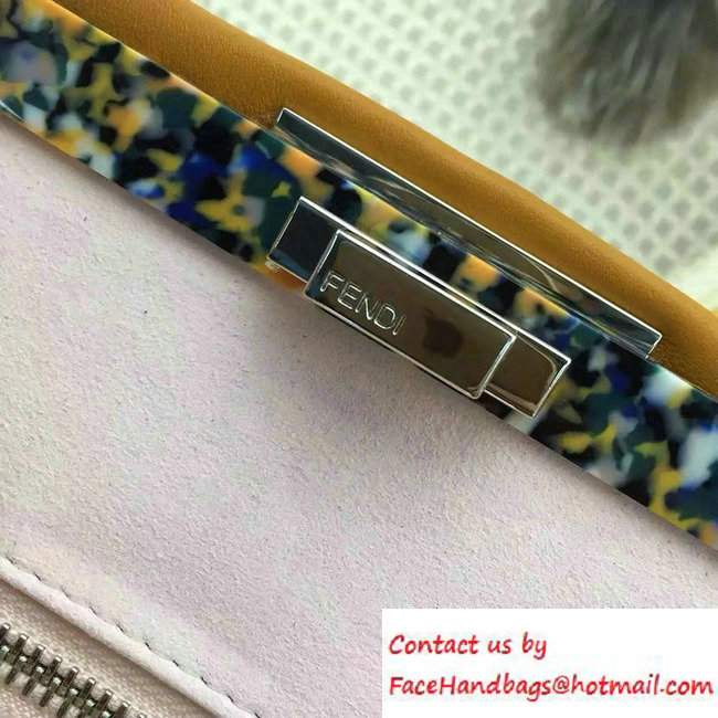 Fendi Camouflage Hardware Large Peekaboo Bag Khaki 2016