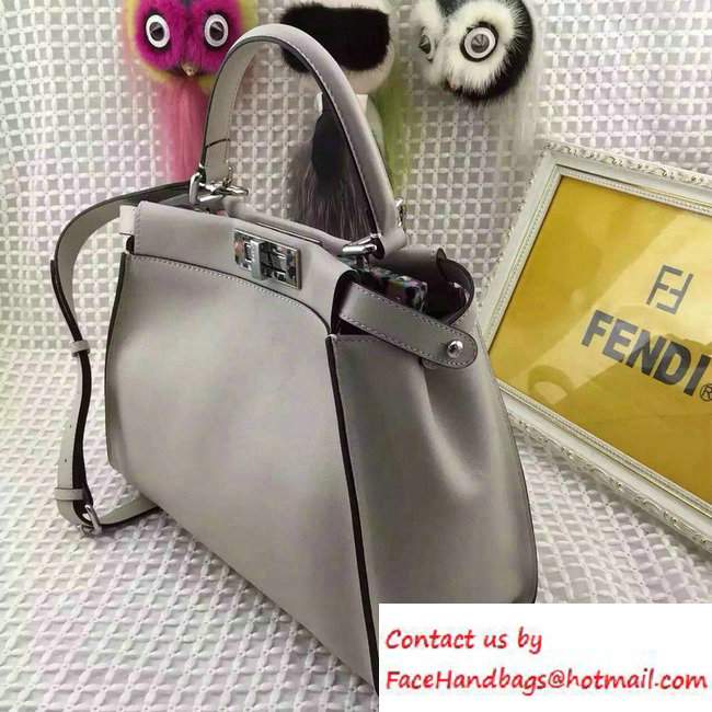 Fendi Camouflage Hardware Medium Peekaboo Bag Off White 2016 - Click Image to Close