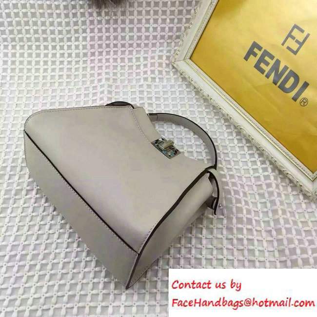 Fendi Camouflage Hardware Mini Peekaboo Bag Off White 2016 - Click Image to Close