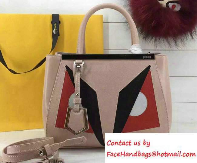 Fendi Petite 2Jours Bug Mini Tote Bag Light Pink Fendi Petite 2Jours Bug Mini Tote Bag Light Pink