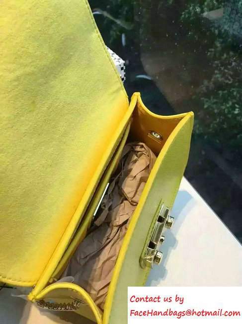 Furla Metropolis Mini Crossbody Bag Yellow 2016
