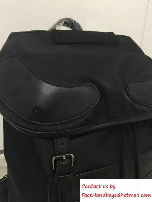 Givenchy Canvas Rider Men's Backpack Black 2016