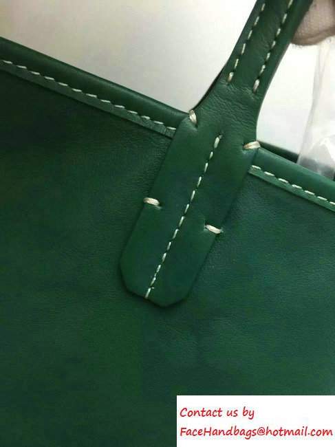 Goyard Anjou Reversible Tote Small/Large Bag Green