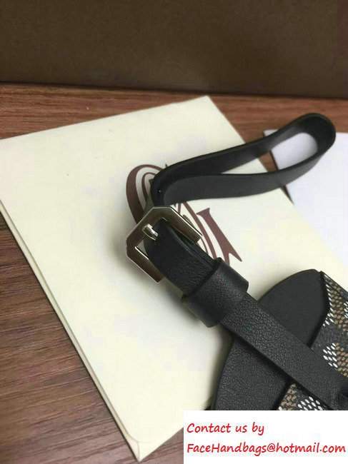 Goyard Bag Charm Black - Click Image to Close