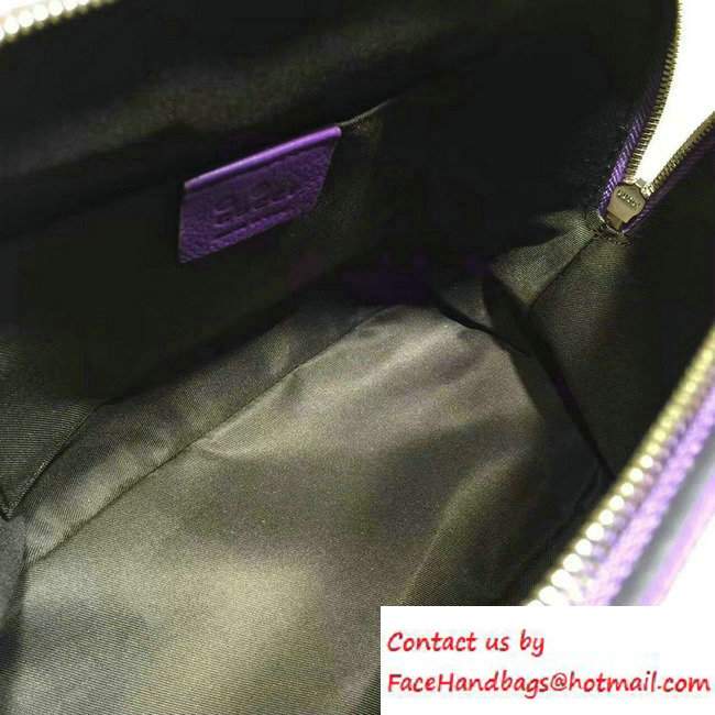 Gucci Convertible Mini Dome Leather Cross Body Bag 341504 Purple - Click Image to Close