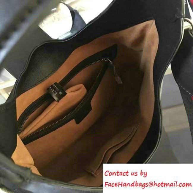 Gucci Dionysus Matelasse Leather Hobo Small Bag 444072 Black 2016