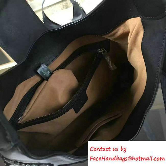Gucci Dionysus Matelasse Leather Hobo Small Bag 444072 Black/Bird 2016 - Click Image to Close