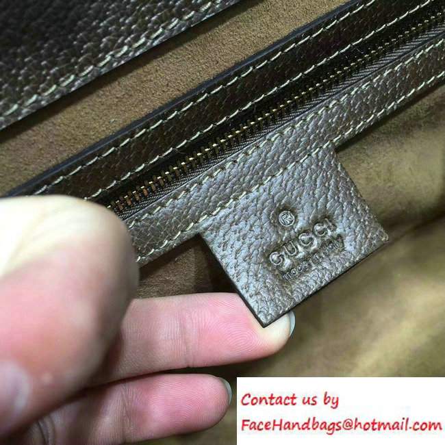 Gucci GG Canvas Web Shoulder Bag 441984 Coffee 2016 - Click Image to Close