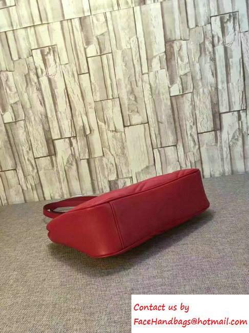 Gucci GG Marmont Matelasse Chevron Tote Medium Bag 443501 Red 2016 - Click Image to Close