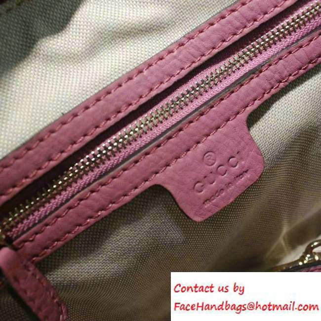 Gucci GG Supreme Canvas Convertible Mini Dome Cross Body Bag 341504 Pink - Click Image to Close