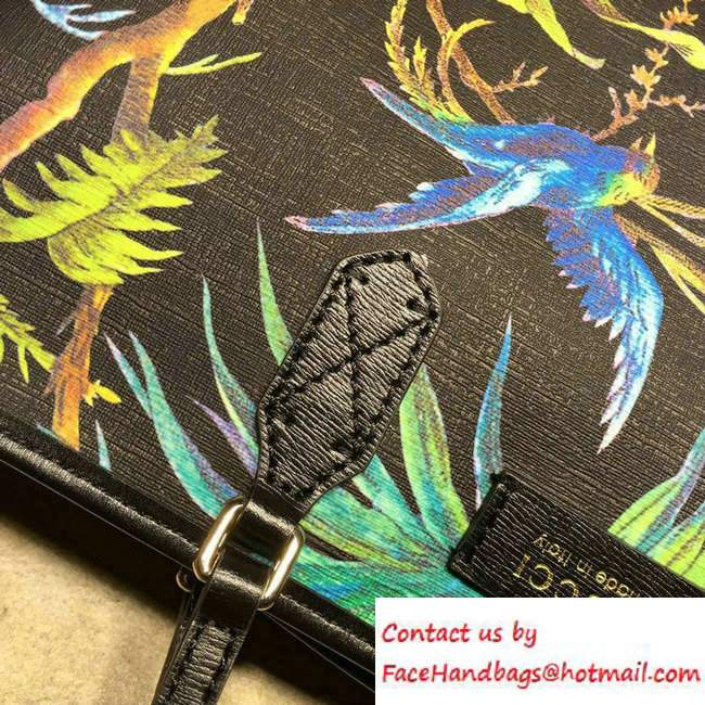 Gucci GG Supreme Medium Tote Bag 410748 Tropical Print - Click Image to Close