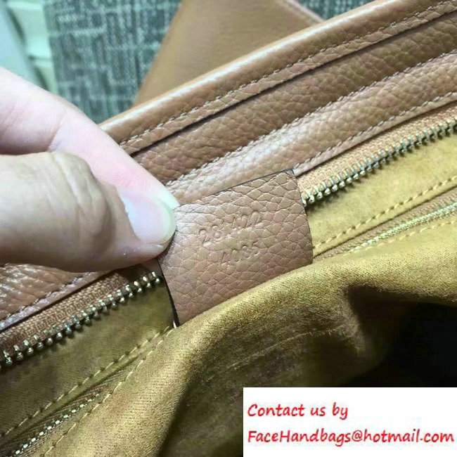 Gucci Leather Men's Messenger Shoulder Bag 281422 Khaki 2016
