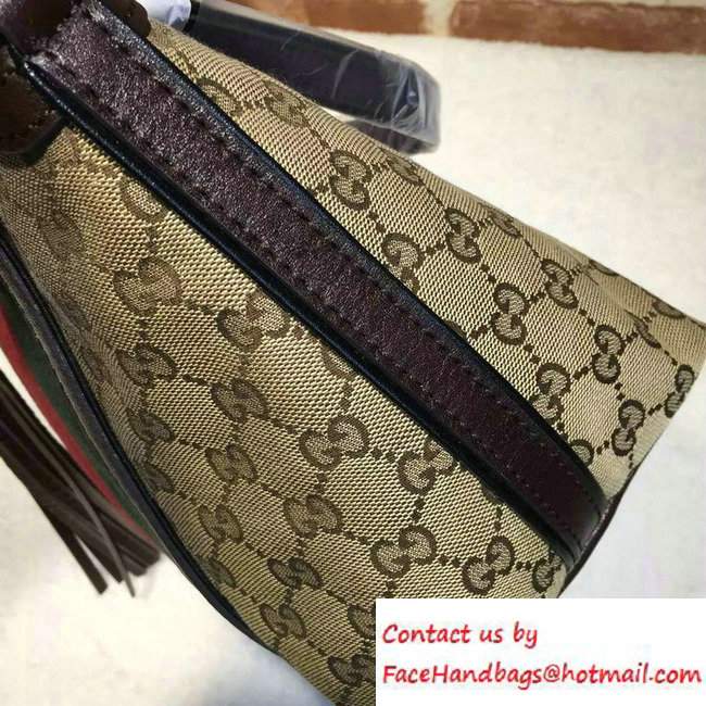 Gucci Rania Original GG Canvas Top Handle Small Bag 353114 Coffee - Click Image to Close