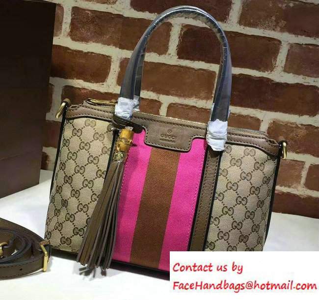 Gucci Rania Original GG Canvas Top Handle Small Bag 353114 Khaki