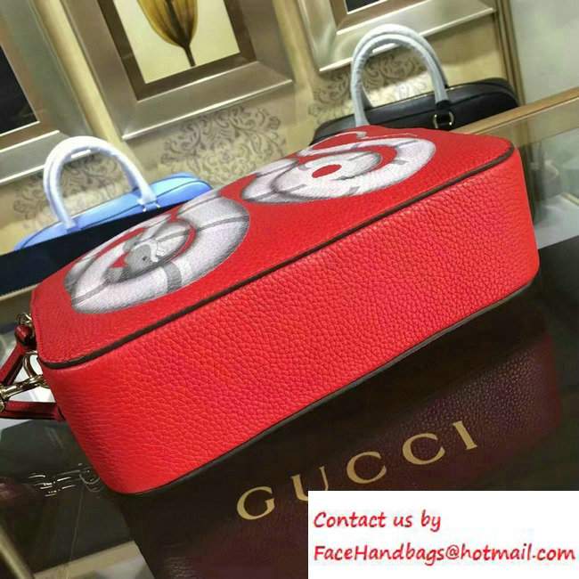 Gucci Snake Print Messenger Bag 453572 Red Cruise 2017