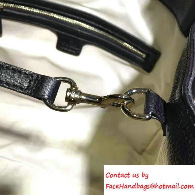 Gucci Soho Leather Shoulder Medium Bag 282309 Black
