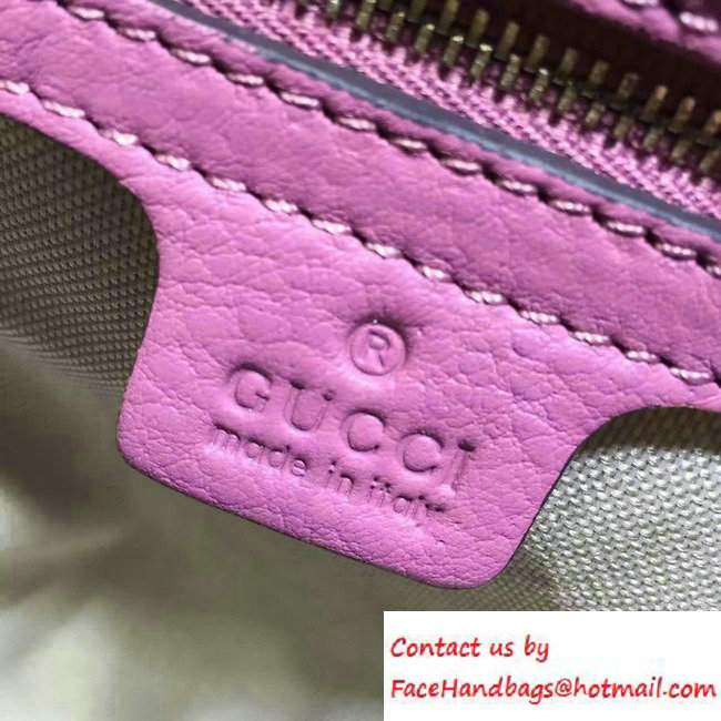Gucci Soho Leather Shoulder Medium Bag 282309 Pink