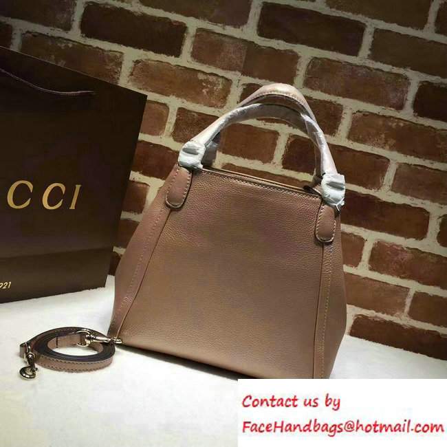 Gucci Soho Leather Shoulder Small Bag 336751 Pink Gold