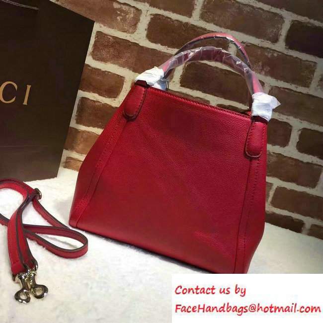 Gucci Soho Leather Shoulder Small Bag 336751 Red
