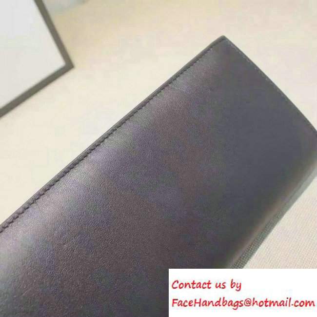 Gucci XL Long Wallet 428779 Black 2016 - Click Image to Close