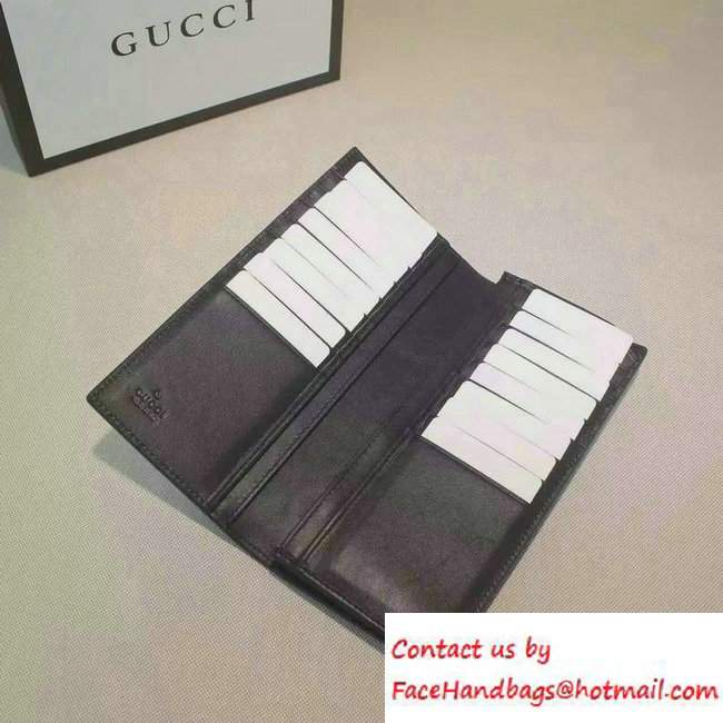 Gucci XL Long Wallet 428779 Black 2016