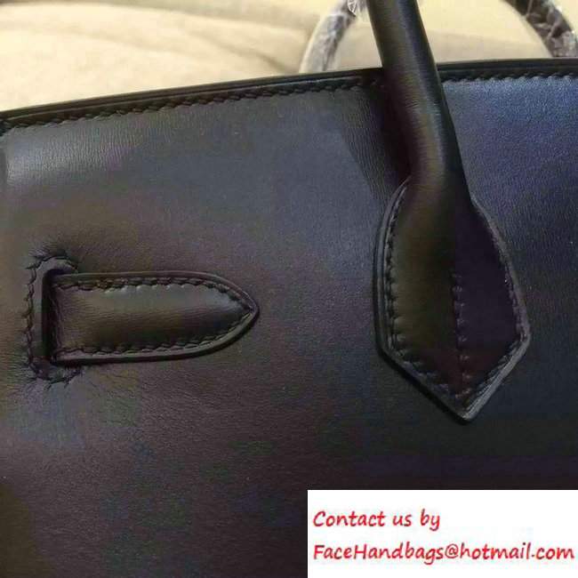 Hermes Birkin 35cm Bag in Original Box Leather So Black