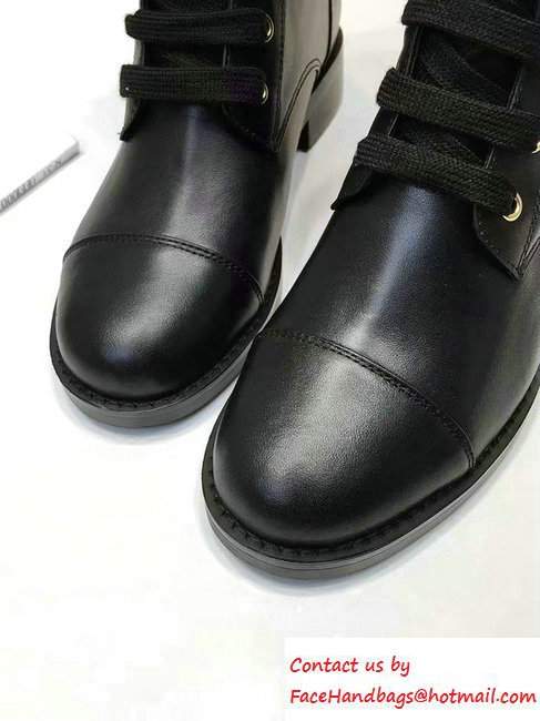 Louis Vuitton Calfskin Boots Black 2016