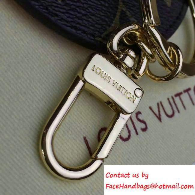 Louis Vuitton Illustre Evasion Travel Bag Charm Key Holder Monogram Canvas