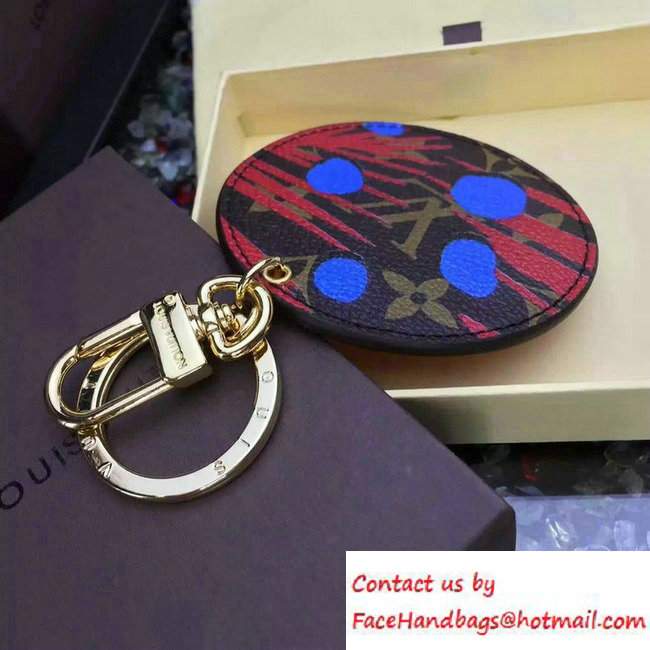 Louis Vuitton Illustre Jungle Bag Charm Key Holder M42597 Blue