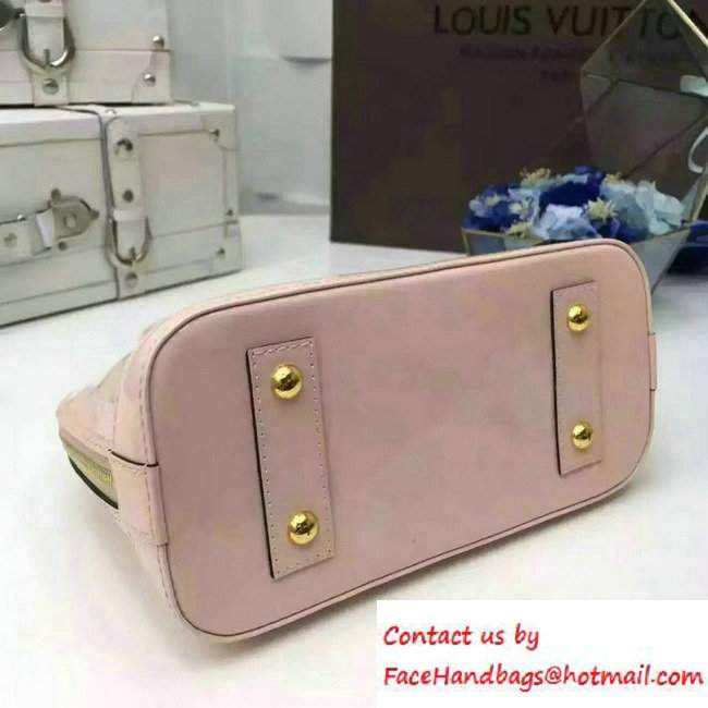 Louis Vuitton Monogram Vernis Alma BB Bag M50415 Rose Ballerine