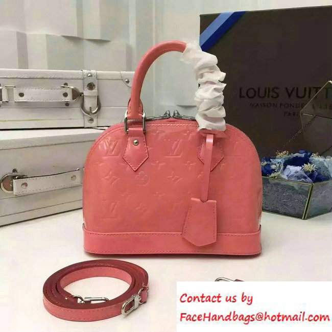 Louis Vuitton Monogram Vernis Alma BB Bag M90967 Poppy