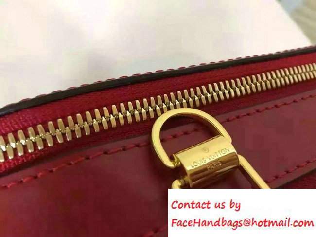 Louis Vuitton Monogram Vernis Melrose Bag M42694 Cherry 2016 - Click Image to Close